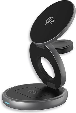 Produktbild LMP Twist 3-in-1,wireless charging station iPhone (15 W)