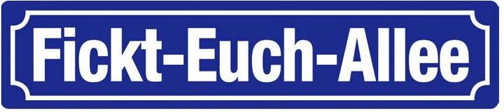 Puag Blechschild (46 x 10 cm)