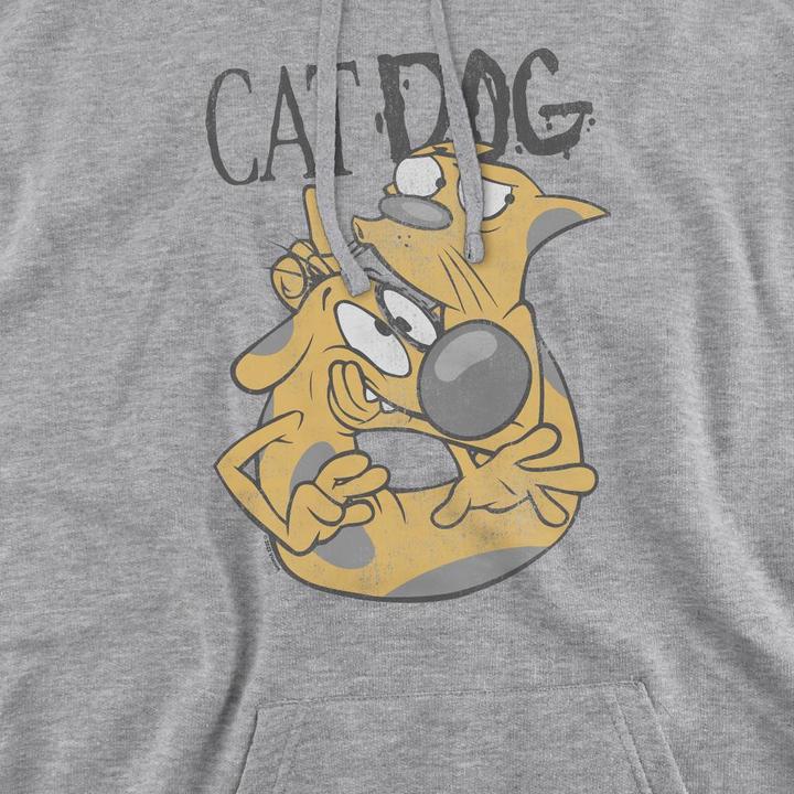 Immagine prodotto CatDog Stuck Together Felpa con Cappuccio Uomo (L)
