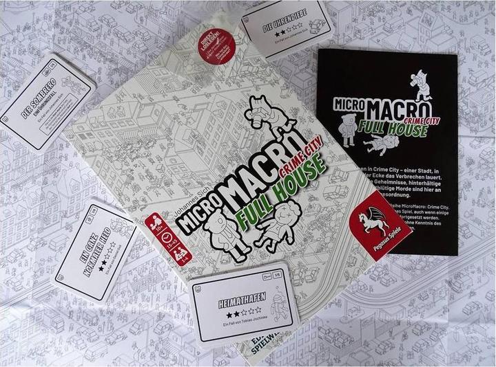 Actual product image Pegasus MicroMacro: Crime City 2 - Full House (German)