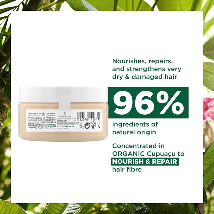 Produktbild Klorane 3-in-1 Reparierende Maske mit BIO-Cupuaçu (150 ml)