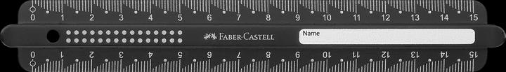 Actual product image Faber-Castell Ruler 15cm Dots assorted (15 cm)