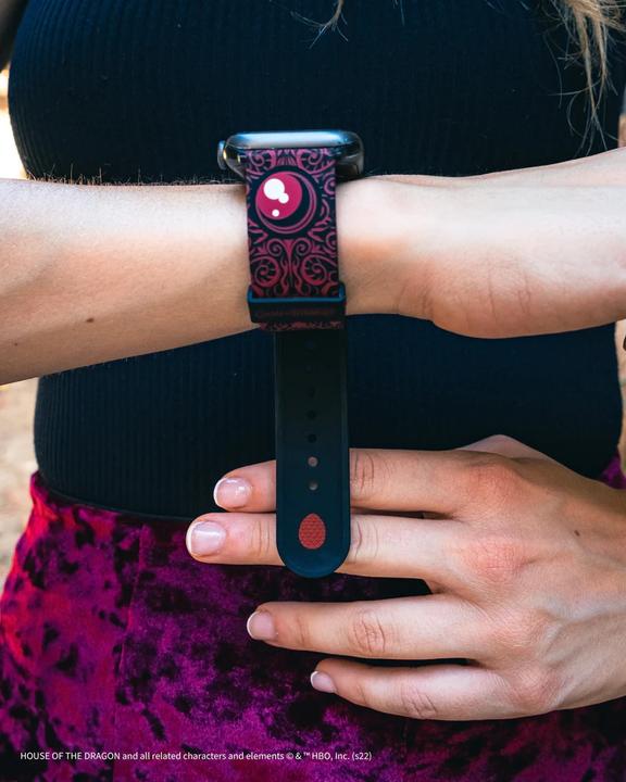 Produktbild Moby Fox Game of Thrones Smartwatch-Armband There Will Be Dragons (22 mm, Edelstahl, Silikon)