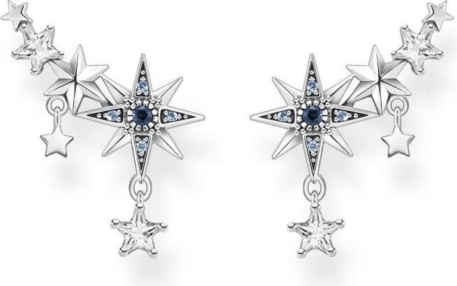 Productafbeelding Thomas Sabo Oorbellen Royalty Stars Zilver (925 zilver)