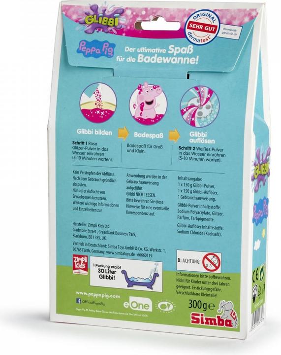Image du produit Simba Goo Peppa Wutz (945 ml, Perle de bain)
