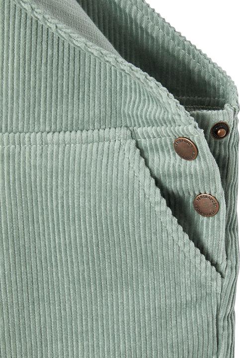 Actual product image Vertbaudet Girls' corduroy dungarees with flounce straps (146)