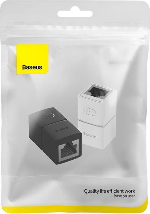 Produktbild Baseus Netzwerkanschluss AirJoy Series RJ-45 Ethernet-Kabelanschluss 1 Stück - Schwarz (Netzwerk Kupplung)