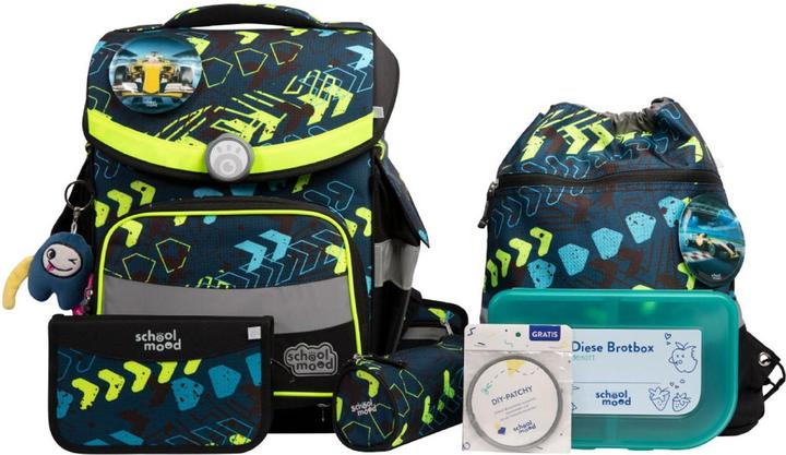 School-Mood Timeless Pro Schulranzen-Set 7-teilig (23.50 l)