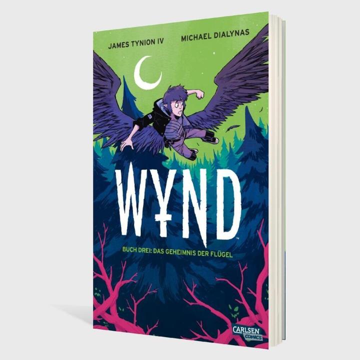 Image du produit WYND 3: Das Geheimnis der Flügel (Allemand, Michael Dialynas, James Tynion IV, 2024)