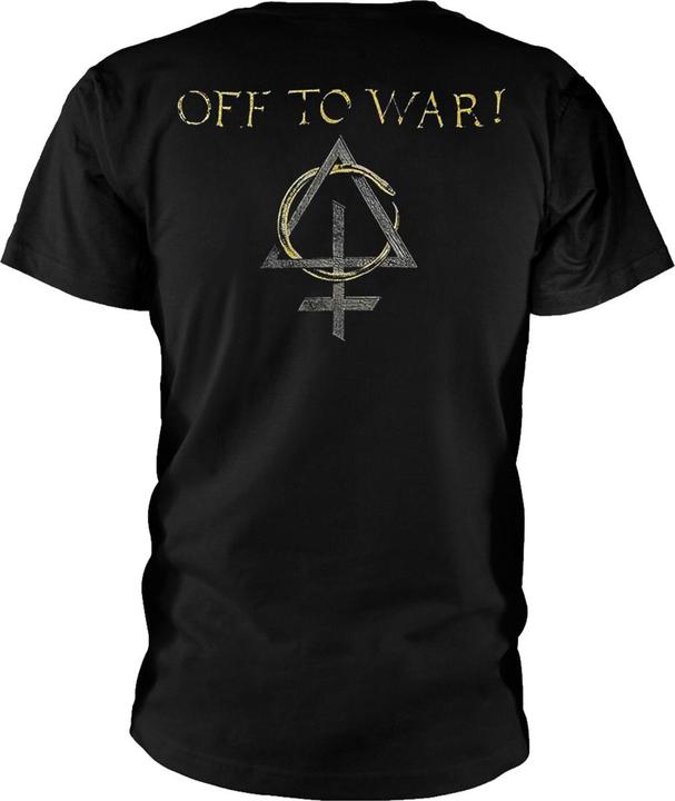 Actual product image Behemoth Unisex Adult Off To War! Back Print T-Shirt (XL)