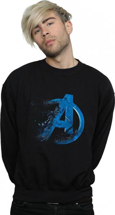 Produktbild Avengers Endgame Sweatshirt aus Baumwolle mit verstaubtem Logo (S)