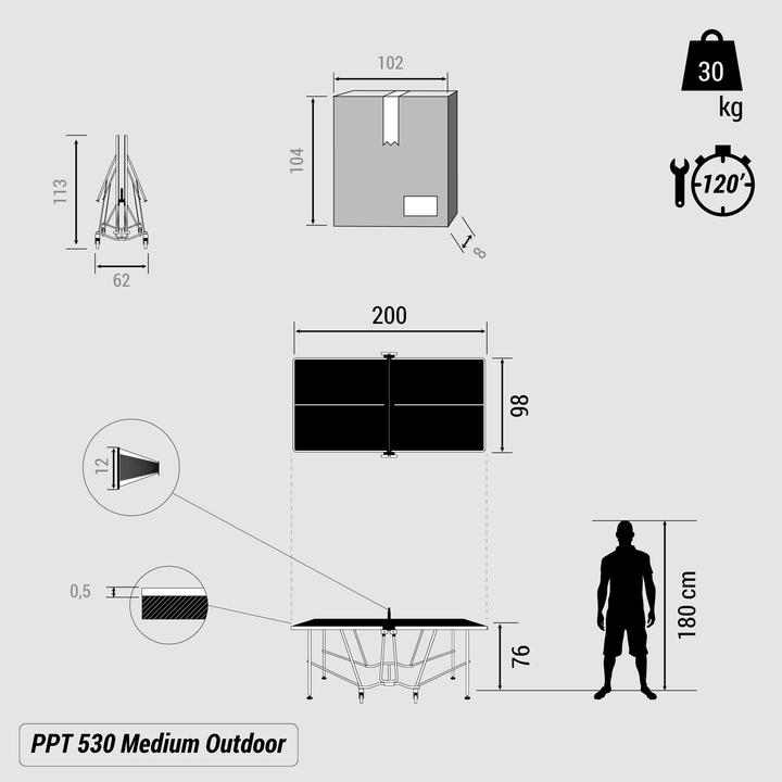 Image du produit Pongori PPT 530 MEDIUM