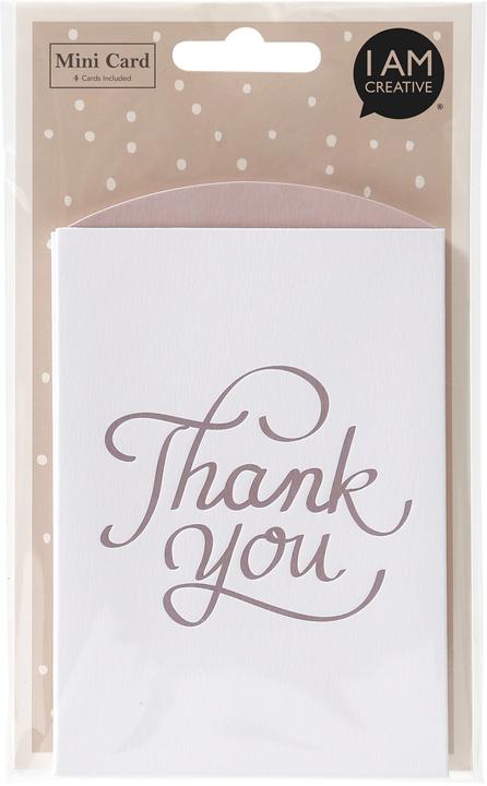 Produktbild I Am Creative Thank you Karten-Set (4 Stk.)