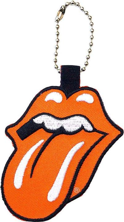 The Rolling Stones Classic Tongue Schlüsselanhänger Doppelseitiger Aufnäher
