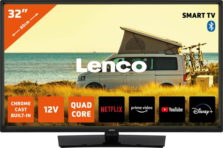 Lenco LED-3263BK 32-Zoll Android-Smart-TV (32", LED, HD ready)