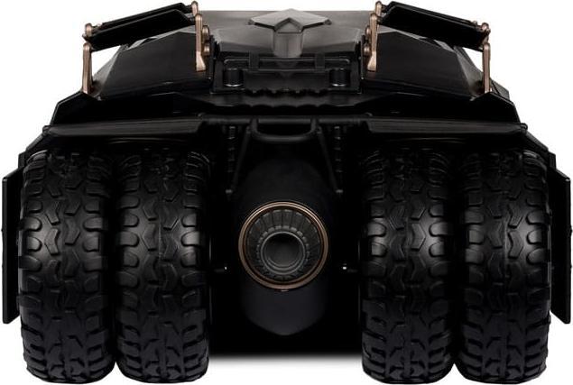 Actual product image McFarlane DC Multiverse Vehicle Tumbler with Lucuis Fox (The Dark Knight) (Gold Label)