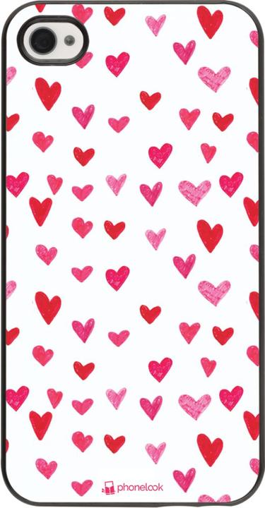 Produktbild PhoneLook Hülle Valentine 2022 Many pink hearts (Apple iPhone 4)