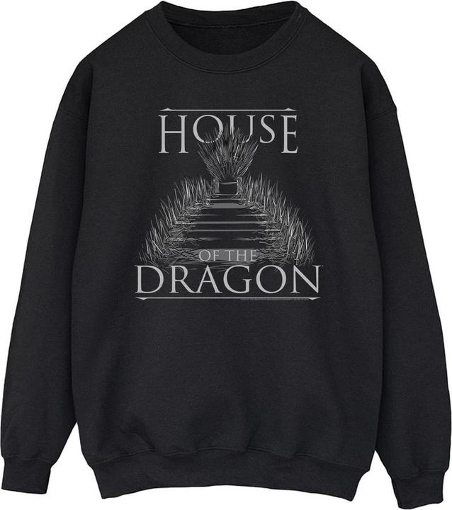 Produktbild Game of Thrones Throne Text Sweatshirt (4XL)