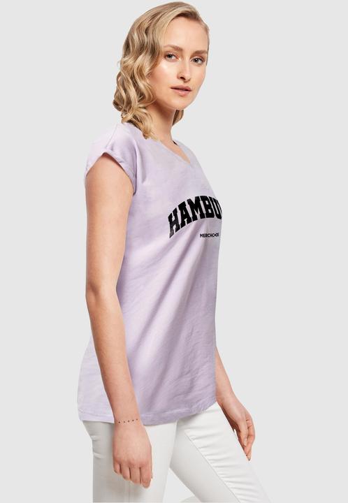 Produktbild Merchcode Ladies Hamburg Wording - T-Shirt - 116845 (XXL)