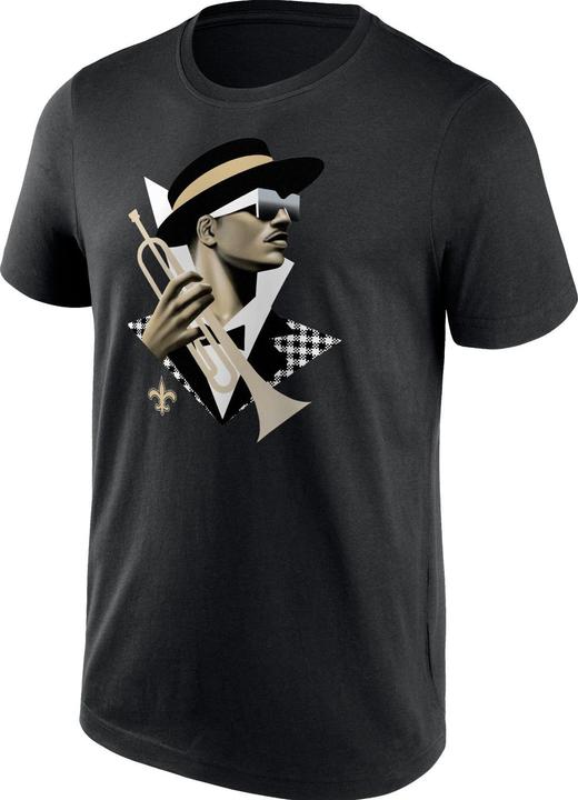 Fanatics NFL Shirt - ILLUSTRATION New Orleans Saints - XXL (XXL)
