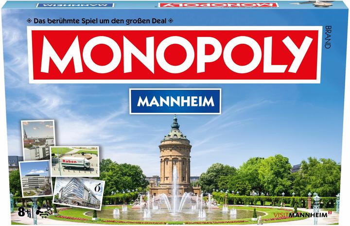 Immagine prodotto Winning Moves Gioco da tavolo Merc Monopoly - Mannheim (Tedesco)