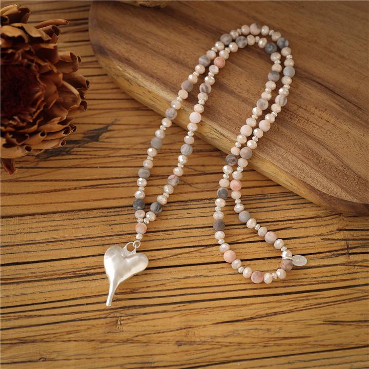 Produktbild Andreani Halskette mit echtem rotem Jaspis (8 cm)