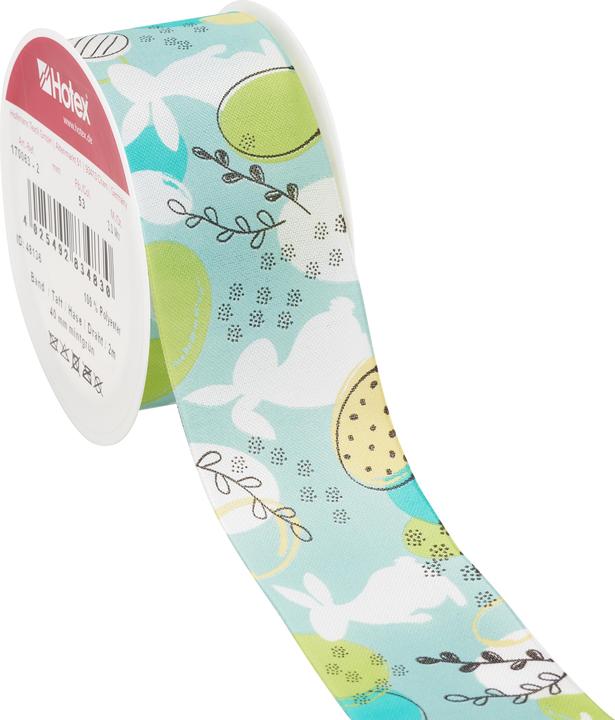 Image du produit Hotex Ruban de taffetas "Lapin", rouleau de 2 m, L 40 mm