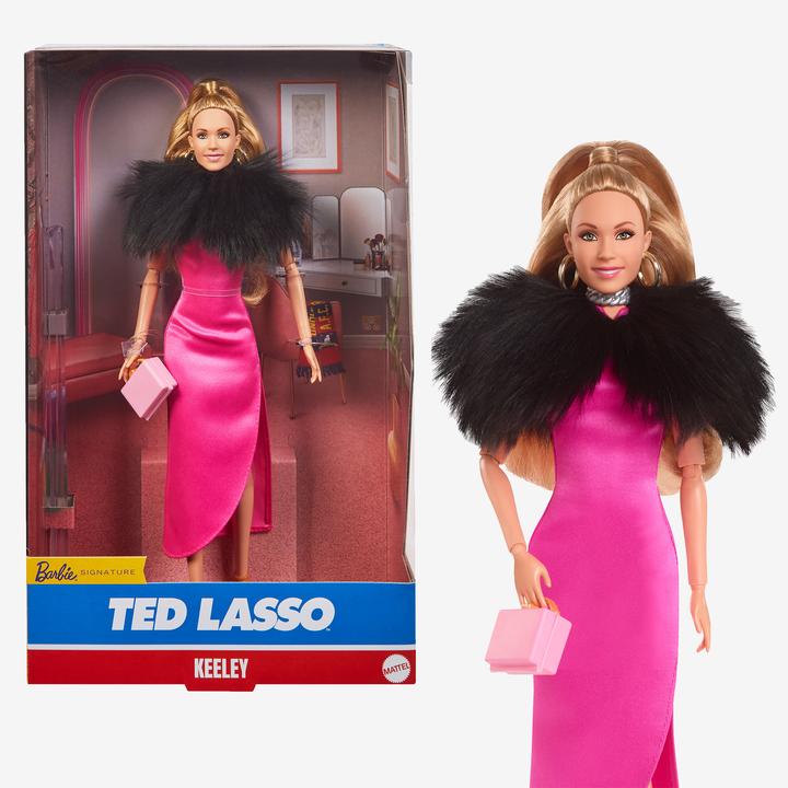 Actual product image Barbie Signature Doll Tedd Lasso Keeley Jones