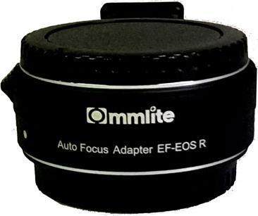 Produktbild Commlite Adapter Canon EF/EF's zu EOS R (Umkehrring, Canon R, Canon RF)