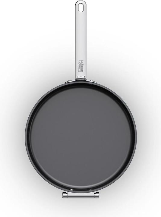 Actual product image Joseph Joseph Space saucepan retractable handle with lid D23cm (28 cm, Frying pan, Aluminium)