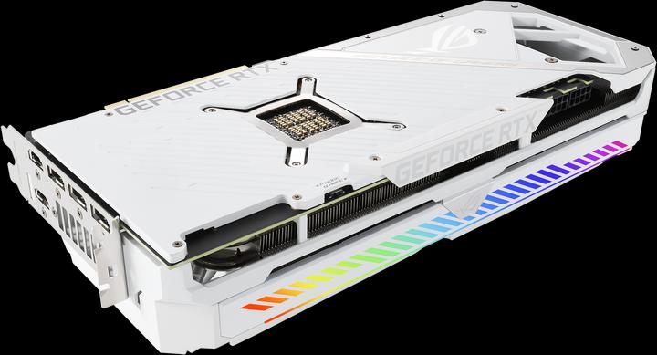 Produktbild ASUS GeForce ROG STRIX RTX 3080 O10G WHITE (10 GB)