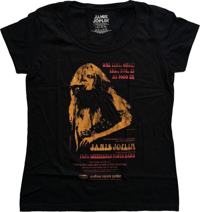 Janis Joplin Madison Square Garden TShirt (M)