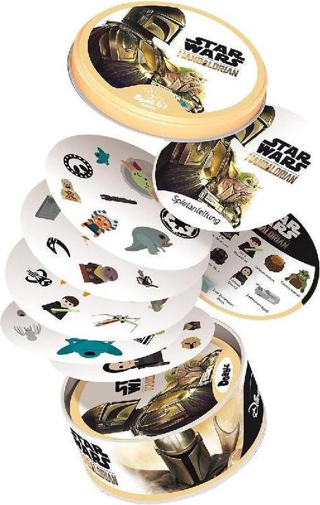 Actual product image Asmodée Dobble Star Wars The Mandalorian (German)
