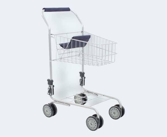 Image du produit Bayer Chic 2000 760 50 Chariot de supermarché en métal avec siège de poupée intégré, complément idéal du