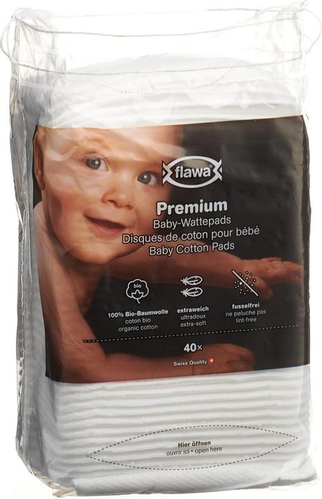 Produktbild Flawa Premium Baby Wattepads