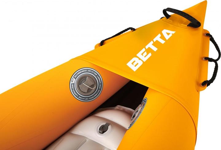 Produktbild Aqua Marina Kajak 412x83 cm für 2 Personen mit Luftsitz verstellbarer Lehne Transporttasche Reparatu (2 Pers.)