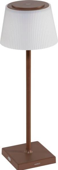 Actual product image Century LED table lamp MARGO corten 4W 3000K Dimm. IP54 (200 lm)