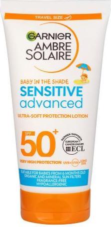 Image du produit Garnier Ambre Solaire Kids Sensitive Advanced Baby In The Shade (Crème solaire visage, SPF 50, 50 ml)