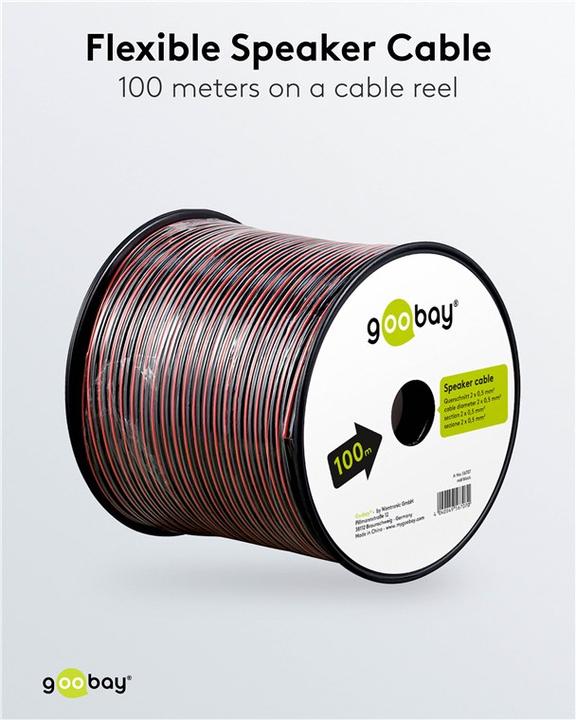 Produktbild Goobay 56707 CCA (100 m, 0.50 mm²)