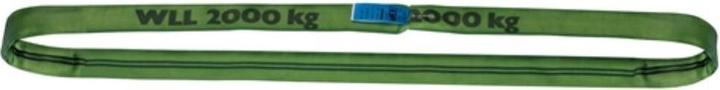 Dolezych Round sling DIN EN 1492-2 Circumference 5m green Load capacity 2000kg
