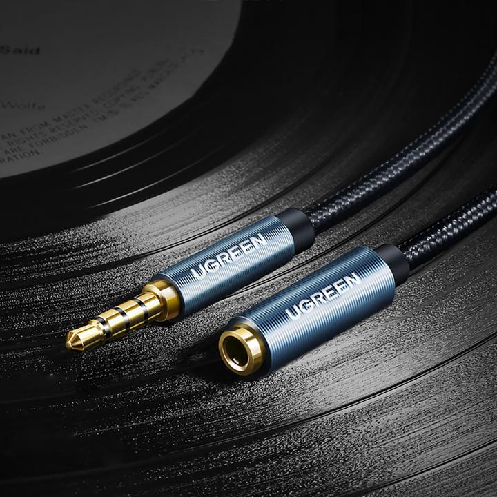 Produktbild Ugreen AUX jack audio extender 3.5 mm AV118, 1,5m (blue) (1.50 m, HDMI)