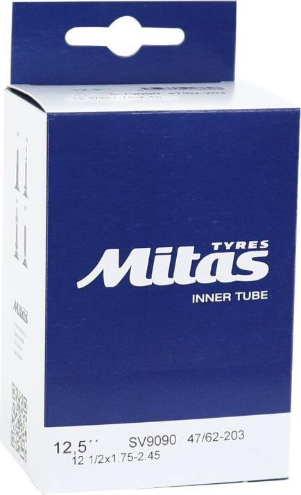 MGA Tube SV90/90 12 1/2 x1.75-2.45 47/62-203 12SSV9090 (Presta (SV), 12", 62.23 mm)