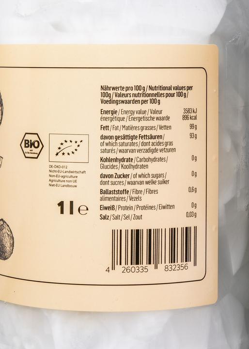 Produktbild KoRo Kokosöl (1000 ml)