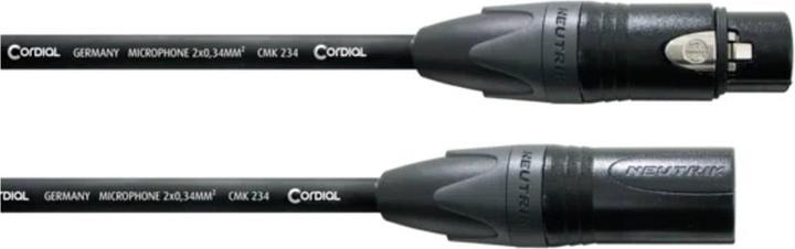 Immagine prodotto Cordial CPM 10 FM 234 XLR Verbindungskabel (1x XLR-Buchse 3 polig - 1x XLR-Steck (10 m, XLR)