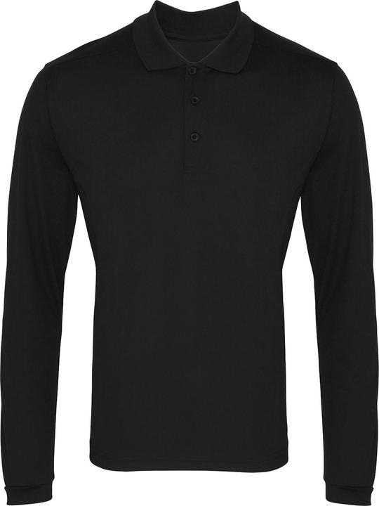 Produktbild Premier Coolchecker Pique PoloHemd langärmlig (4XL)