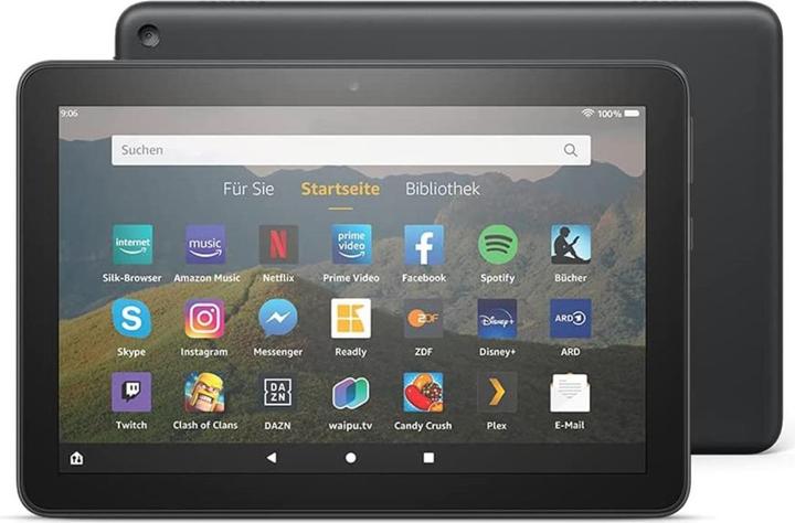 Amazon Fire HD 8 incl. Alexa /SO Android (WLAN only, 8", 32 GB, Black)