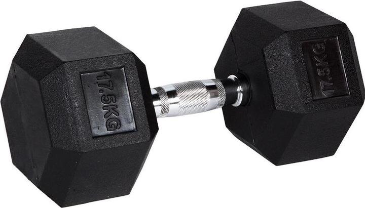 Produktbild Fitcom Hex Dumbbell 17.5 kg (1 x 17.5 kg)