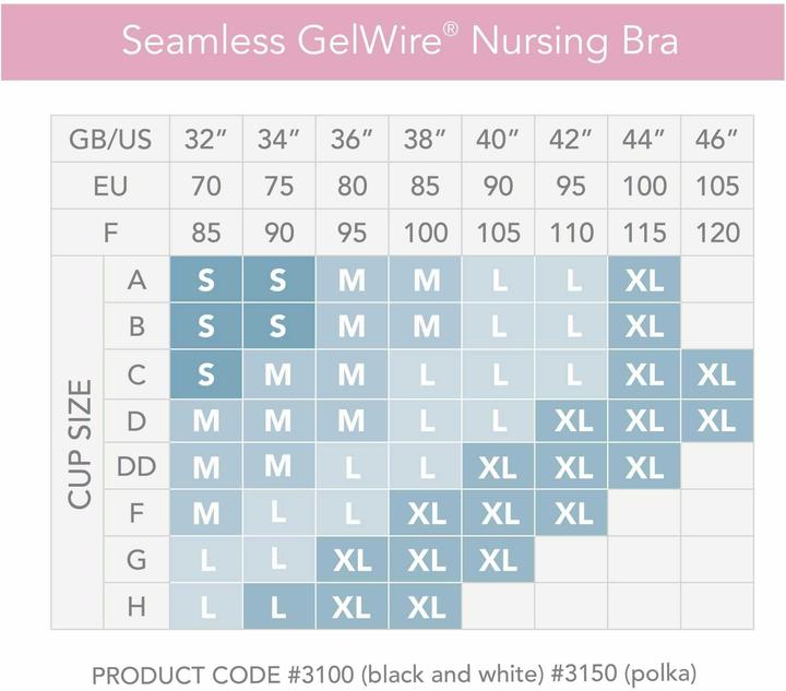 Actual product image Carriwell Nahtloser GelWire Still-BH (M)
