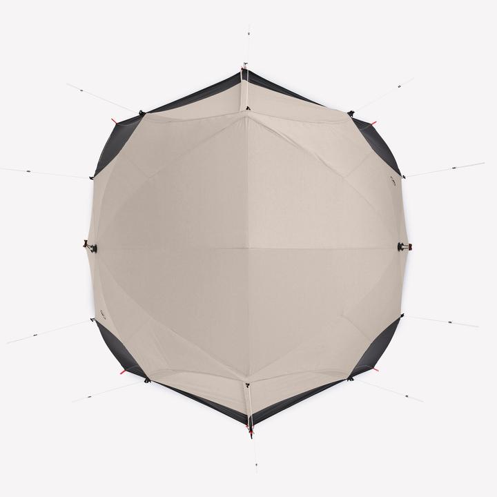 Actual product image Quechua Campingzelt Faltzelt - 2 Seconds Easy für 3 Personen Polybaumwolle (Pitching tent, 10 kg, 3 persons)