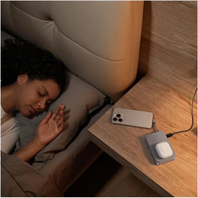 Produktbild EcoFlow RAPID Magnetic Powerbank silver 10.000mAh (10000 mAh, 65 W)